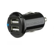 Автомобильное зарядное устройство Scosche reVOLT pro Dual USB 10W - Black (IUSBC202M)