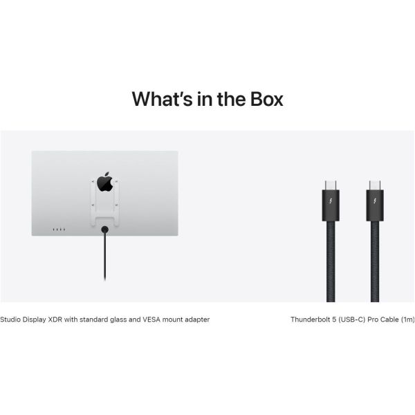Apple Studio Display XDR 2026 with VESA Mount Adapter [Standard Glass] (MFEN4)