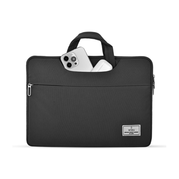 Чехол-сумка WIWU для MacBook 14" Vivi Laptop Handbag Series (Black)
