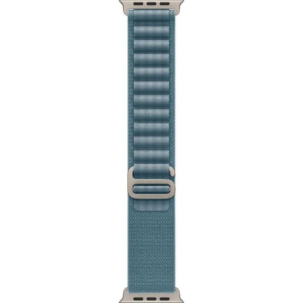 Apple Watch Ultra 3 LTE 49mm Natural Tit. Case w. Light Blue Alpine Loop - Large (MEWP4)