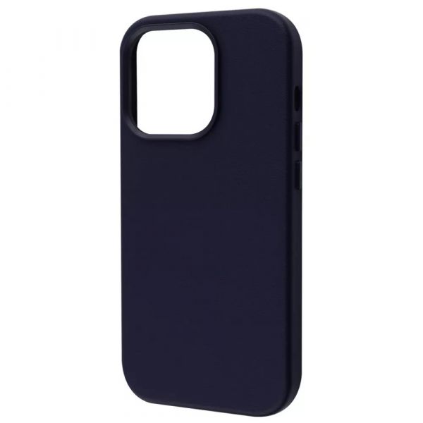 Чохол для iPhone 14 Pro Max - WAVE Premium Leather Edition Case with MagSafe - Ink