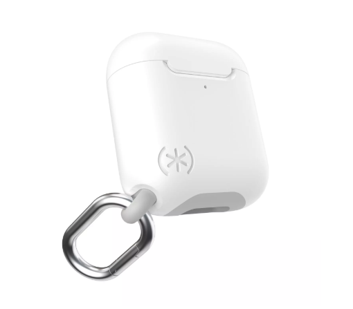 Чехол для AirPods (Gen 1/2) Speck Presidio Pro-EB Case - White/Marble Grey (SP-132765-8630)