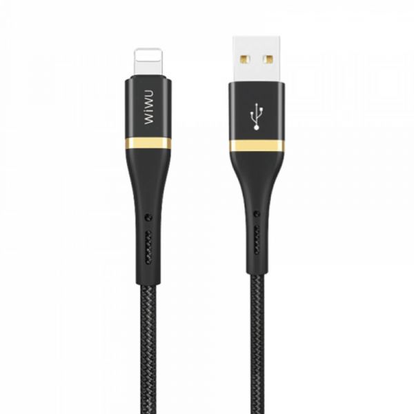 Кабель Wiwu Elite Data Cable USB to Lightining 1.2m Black (ED-100)