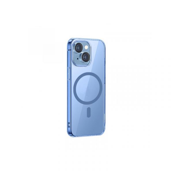 Чохол-накладка для iPhone 14 Plus WIWU MCC-101 Magnetic Crystal Series (Blue)