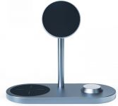 Беспроводная зарядка WIWU X23 Power Air 3in1 Series (Black)