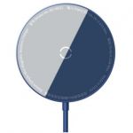 Беспроводное зарядное устройство Baseus Simple Mini Magnetic 15W - Blue (WXJK-H03)