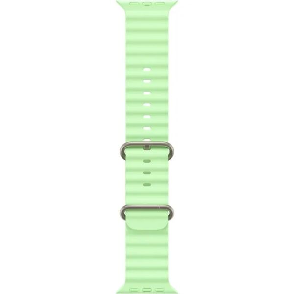 Apple Watch Ultra 3 LTE 49mm Natural Tit. Case w. Neon Green Ocean Band (MF1V4+MGCF4)