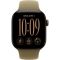 Apple Watch Series 12 GPS 42mm Dark Bronze Aluminum Case with Olive Sport Band S/M (MJEF4)