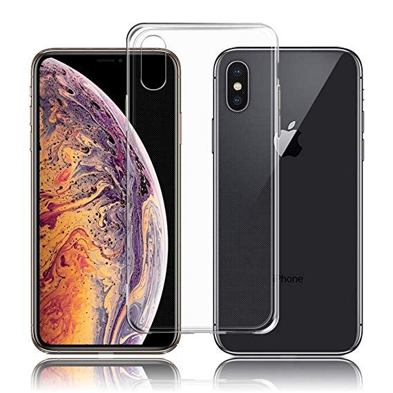 Чохол-накладка для iPhone XS Max - Jelly Case (Clean TPU) Transparent