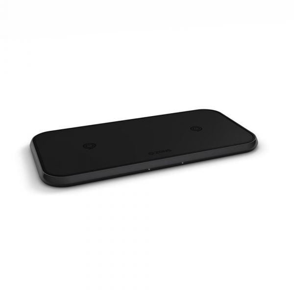 Беспроводная зарядка Zens Dual Aluminium Wireless Charger Black (ZEDC04B/00)