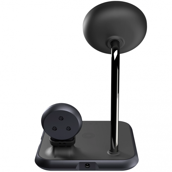 Зарядная станция Zens 4-in-1 Magnetic + Watch Aluminium Wireless Charger Black (ZEDC20B/00)