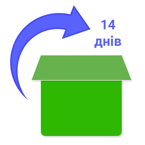 Гарантія обміну або повернення товару в 14-денний термін